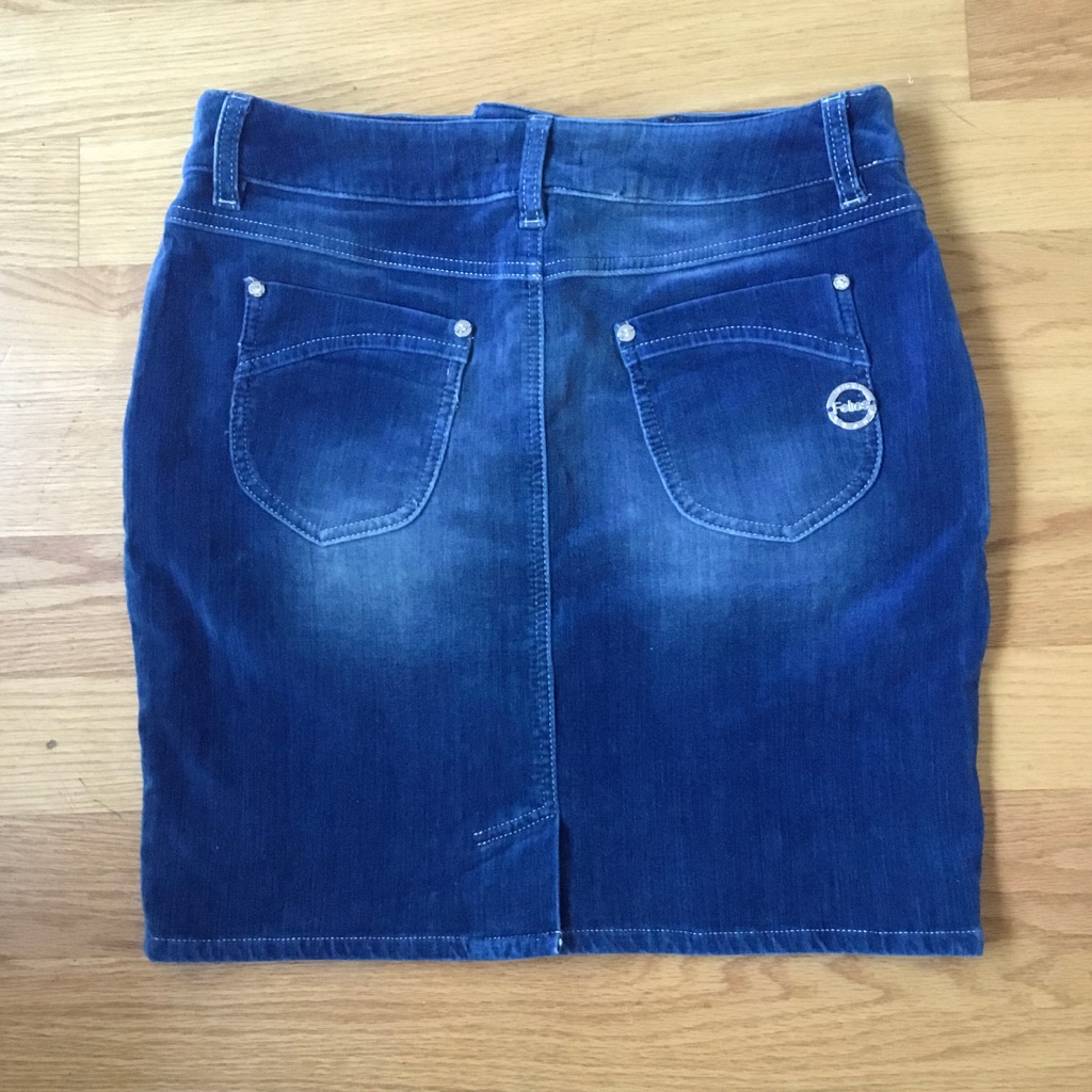 Brand New Jean Skirt Ade In Italy Size 46